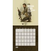 Star Wars Rouge One 2017 Square Calendar Extra Image 2 Preview